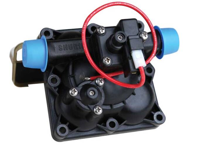 Shurflo Pump Upper Housing with Pressure Switch and Bypass Kit • 94-800-00
