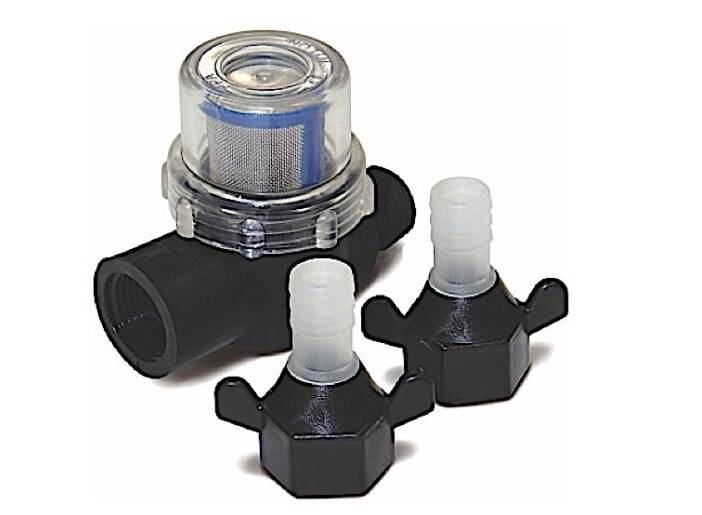Lippert Screen Filter with Connectors for Flow Max 12V Water Pump • 689059