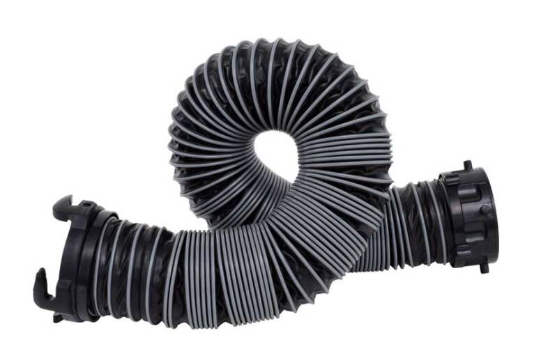 Valterra Silverback 5' Black Sewer Extension Hose • D04-0605
