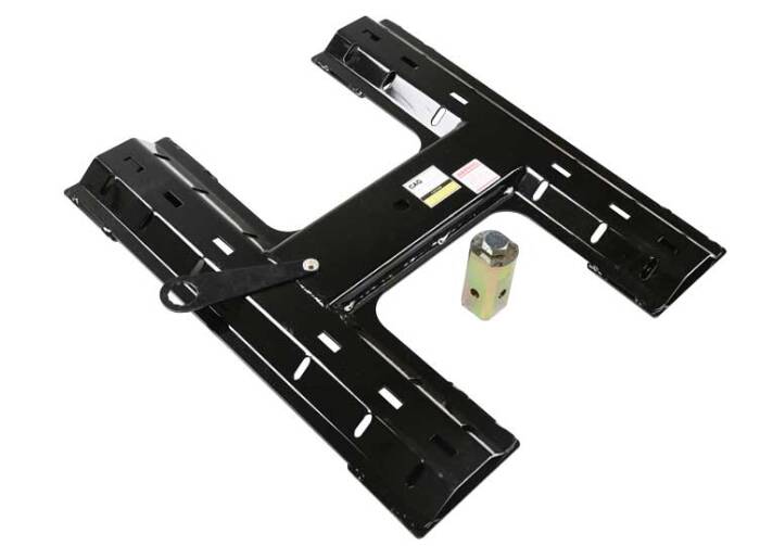 PopUp 5th Wheel Rail Plate for B&W Gooseneck Hitches • CAG-BW