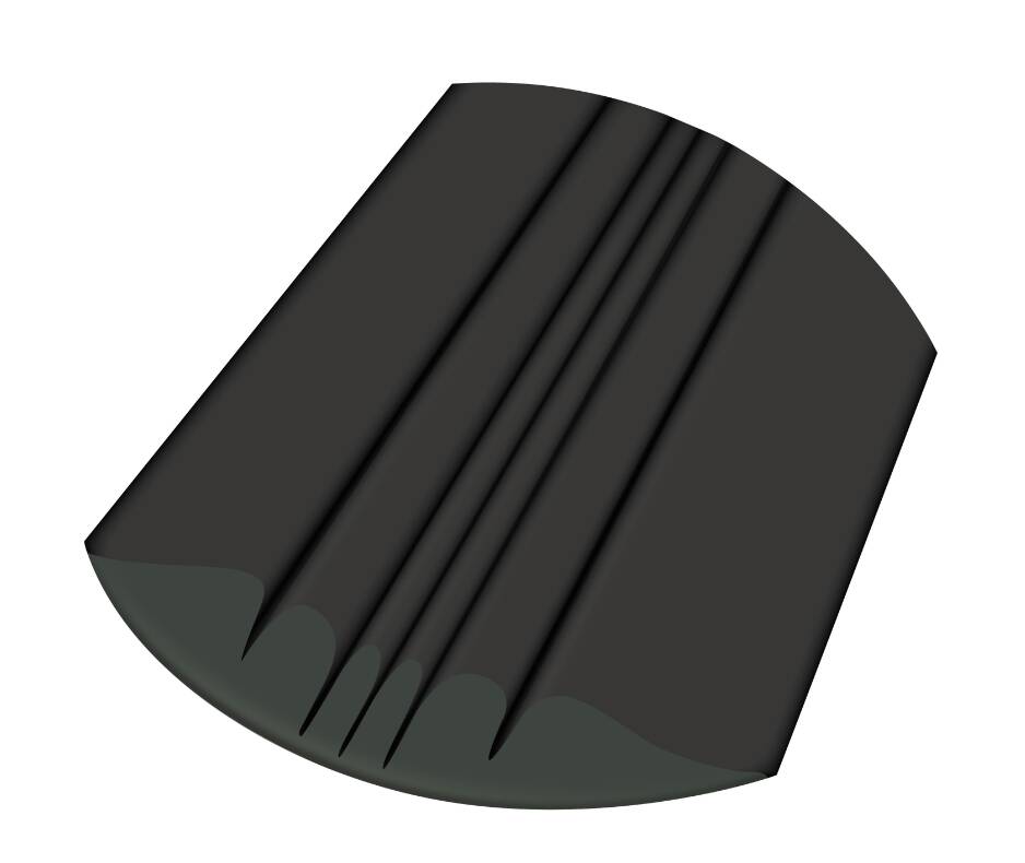 Megaware Keelguard 9' L Black Keel Protector • 20209