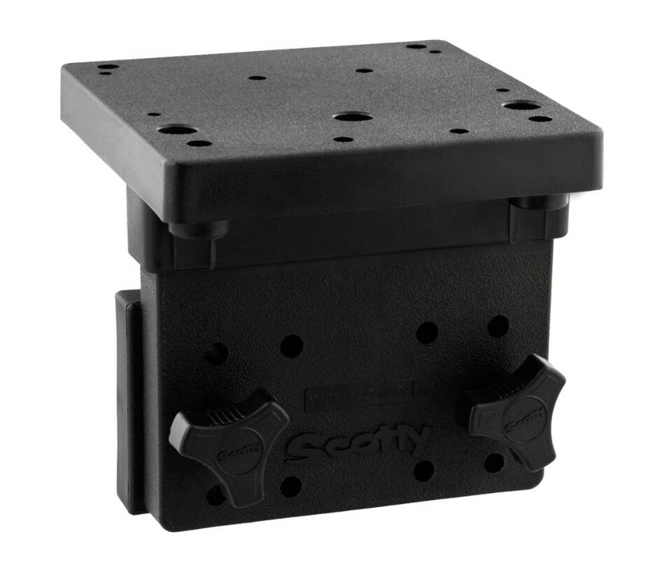 Scotty Right Angle Side Gunnel Downrigger Mount • 1025