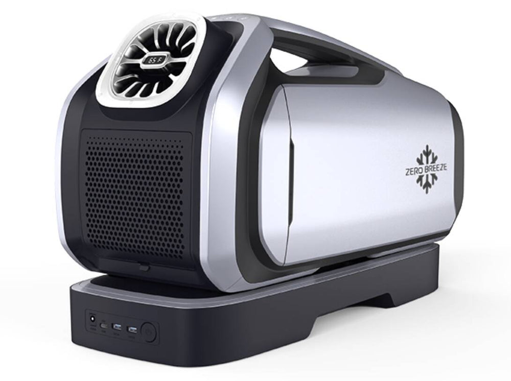 Zero Breeze Mark 2 Portable Air Conditioner with 840Wh Lithium-Ion Battery • Z20P