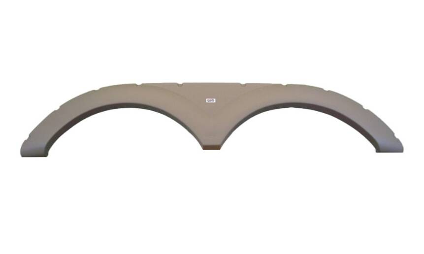 Icon Taupe Tandem Fender Skirt for Keystone Challenger/Everest, 72" L x 14-1/4" H • 01706