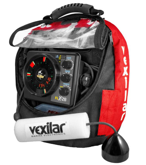 Vexilar Pro Pack FLX28 LI w/ Pro View Ice-Ducer • PPLI28PV
