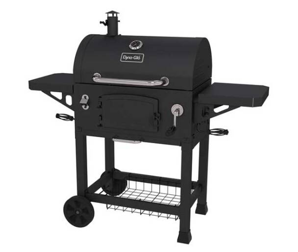 Dyna-Glo Large Heavy Duty Charcoal Grill - Black • DGN486DNC-D