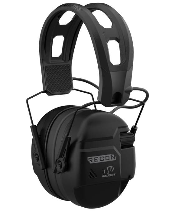 Walker's Recon Digital Electronic Muffs, Black • GWP-RECM