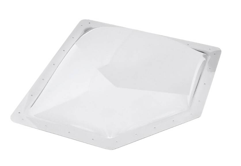 Icon 18.25"W x 28"L White Neo Angle Outer Skylight • 12179
