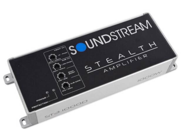 Soundstream 3-Channel Class D 1000W Max Stealth Series Micro-Amp • ST31000D