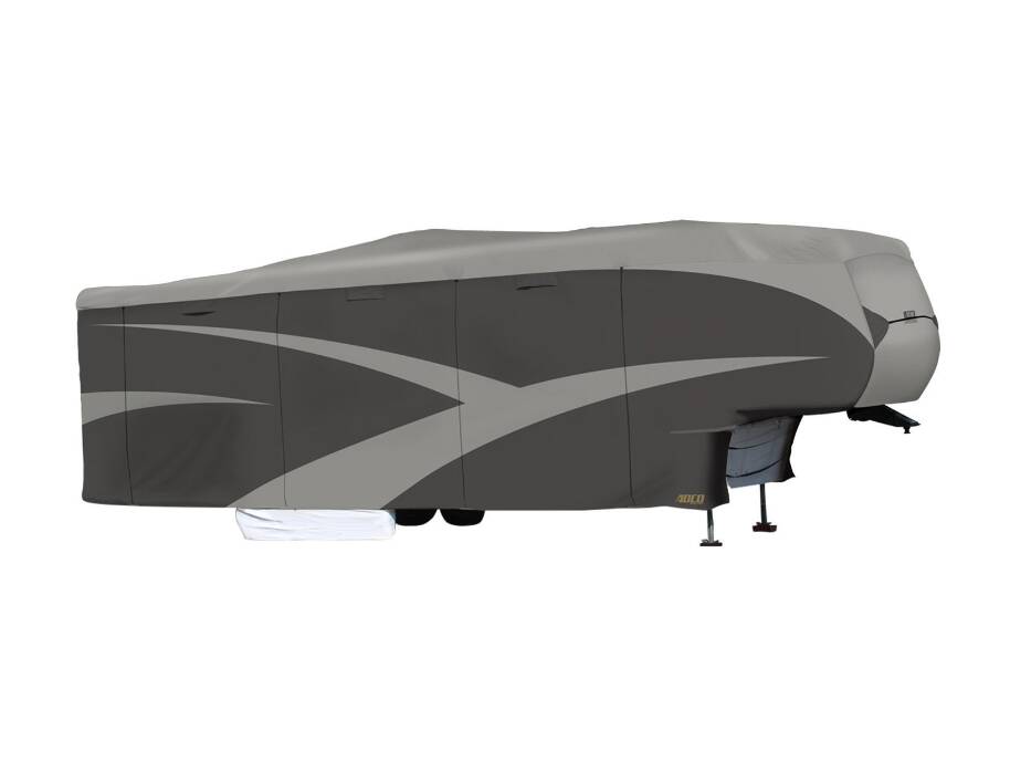 ADCO SFS AquaShed Designer 5th Wheel Trailer Cover (Gray, Up to 43'6") • 52258