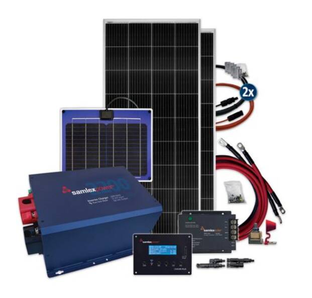 Samlex Share 400W Solar + Power Bundle • SPB-SHARE400