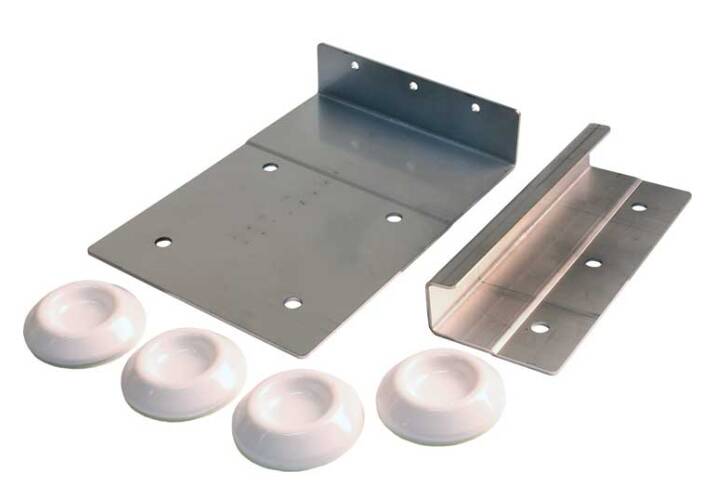 JR Products Stainless Steel Washer/Dryer Stack Kit • 06-11845
