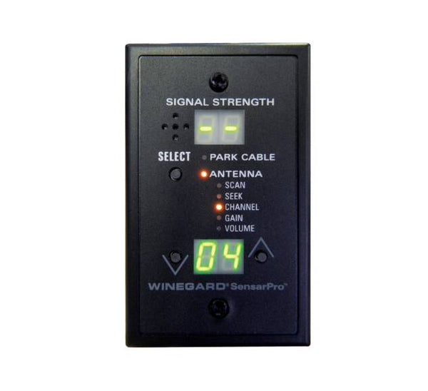 Winegard Sensarpro UHF/VHF TV Signal Meter, Black • RFL-332
