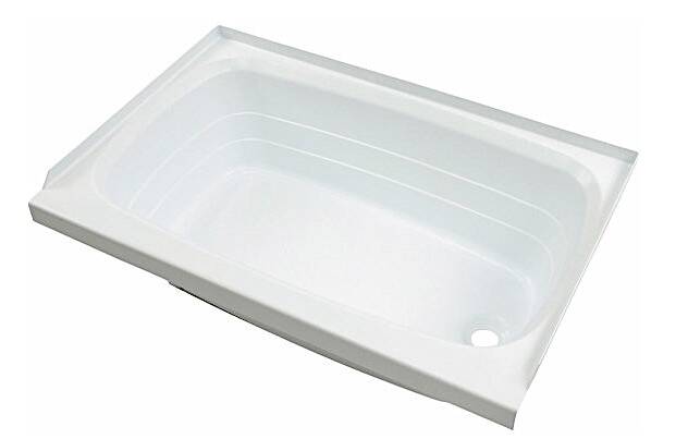 Lippert Right Hand Bathtub - White - 24" x 36" • 209658