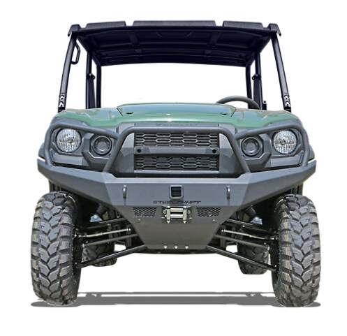 Steelcraft 15-23 Kawasaki Mule Pro-FX, FXT, DX, DXT Fine Textured Black UTV Front Bumper • 70-2000
