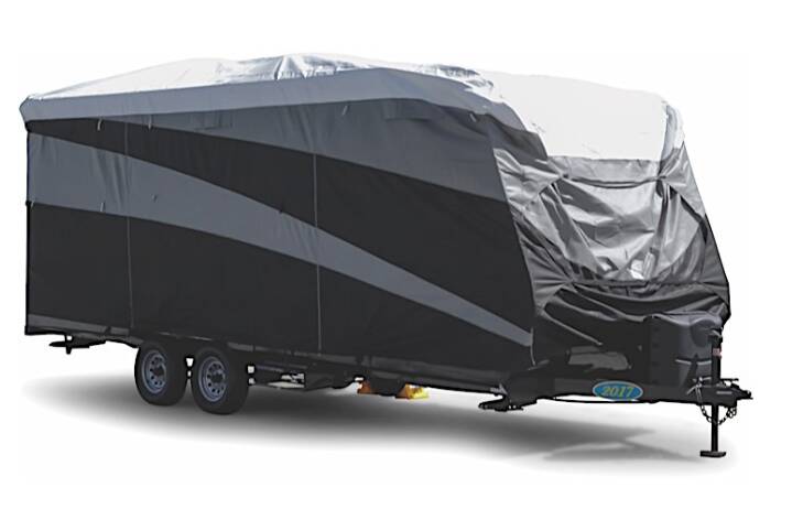 Camco Pro-Tec RV Cover, Travel Trailer, 24'-26' • 56330