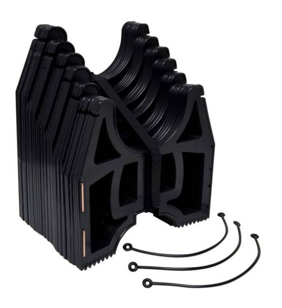 Valterra Slunky 10' Black Plastic Low Sewer Hose Support • S1000LO