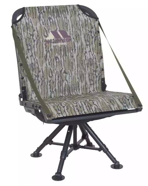 Millennium Ground Blind 4-Leg Chair, Mossy Oak Bottomland Camo • G-450-00