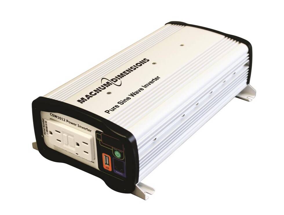 Magnum Energy 1000 Watt Inverter Pure Sine, 12V, GFCI • CSW1012