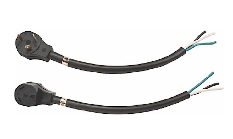 Southwire 25' Male 30 Amp Power Supply Cord • 30A25MOST