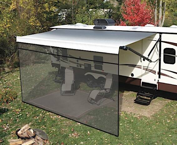Lippert Solera Super Shade Front Panel Awning 8' x 15' • 3797820815