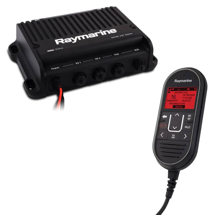 Raymarine Ray91 Marine VHF Radio w/ AIS Reciever • E70493
