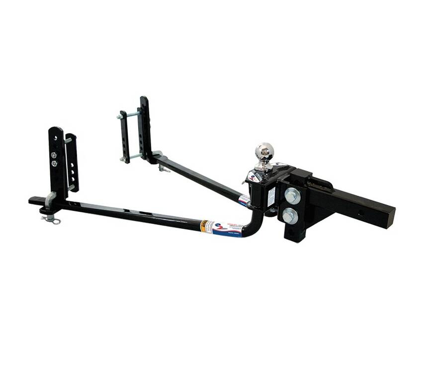 Fastway e2 2-Point Sway Control Round Bar Hitch w/o Shank and Ball (1000 lbs TW / 10000 lbs GTW) • 94-00-1033