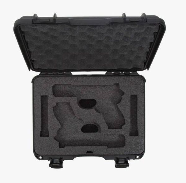 Nanuk 910 2 Up Gun Case for Glock, Black • 910-GLOCK1