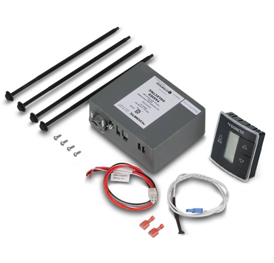 Dometic Single Zone CT T-Stat w/ Control Board Kit (Cool/Furnace/Heat Pump) - Black • 3316234.716