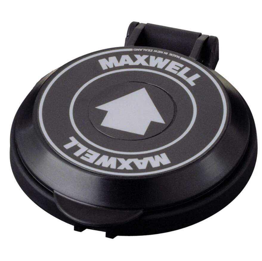 Maxwell Black Plastic Covered Footswitch, 12V/24V • P19006