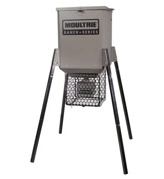 Moultrie Ranch Series Broadcast Feeder with Varmint Guard, 300 Lb • MFG-15042