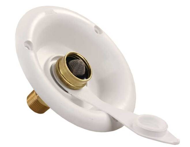 JR Products City Water Dish- Polar White • 321-B-26-A