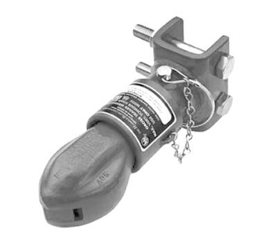 Bulldog Collar-Lok Adjustable Coupler, 2-5/16 in. Diameter, 12,500 lbs. Capacity • 028630