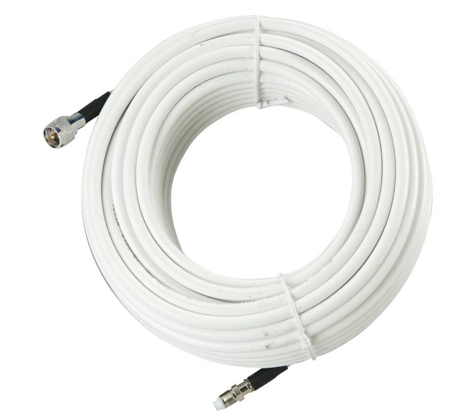 KJM RG8X 20' Coaxial Cable with FME Connectors • AC201