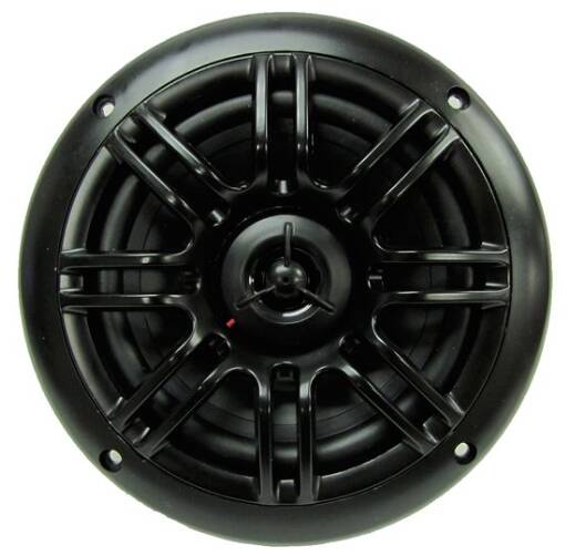 Milennia 6 1/2in 150w Peak Coaxial Black Milennia Marine Speaker Pair • MIL-SPK652B