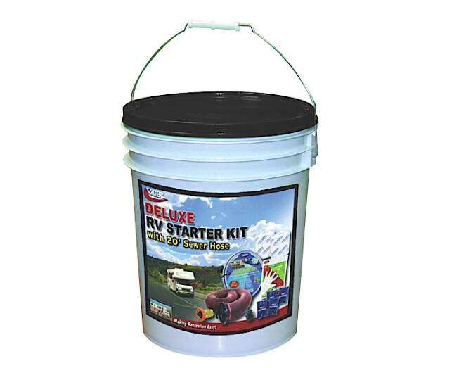 Valterra Deluxe Starter Kit in a Bucket With 20' Sewer Hose • K88123