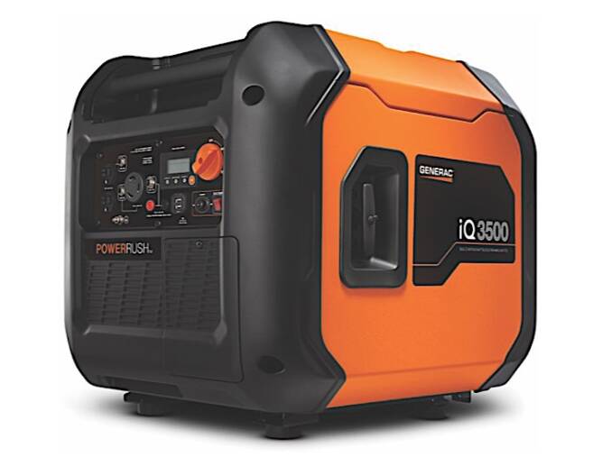 Generac IQ3500 Portable Inverter, 50 ST/CSA • G0071270
