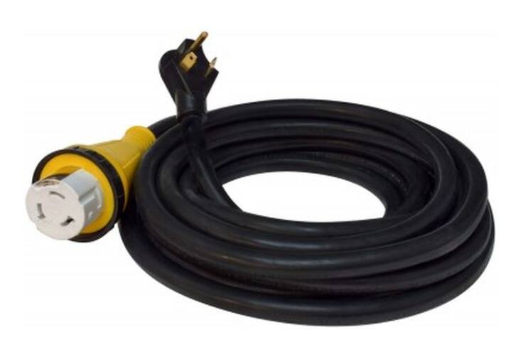 Valterra 50 Amp Power Cord 36' • A10-5036EDBK