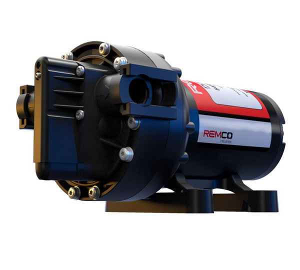 Remco Rebel RV Fresh Water Pump 5.3 GMP, 115 VAC, 3/4" Ports • 55REBEL-65C