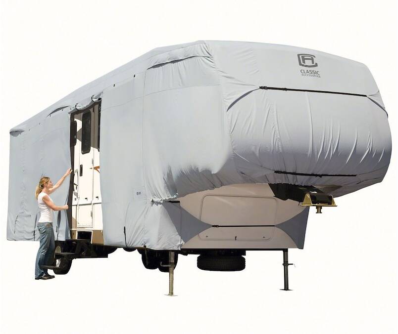 Classic Accessories PermPro 5th Wheel Cover, 41'-44' • 80-299-203101-RT
