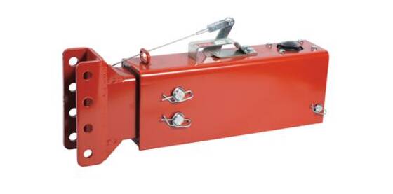 Demco Hydraulic Brake Actuator - Drum - Primed - 8" Adjustable Channel Center - 12,500 lbs • 8101222