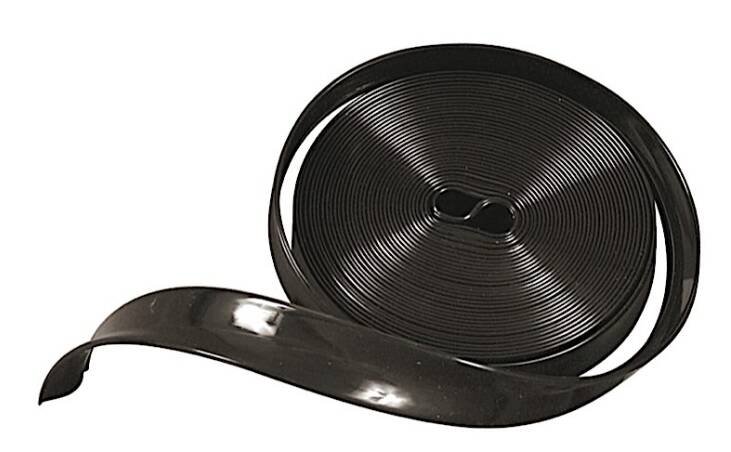 Camco Vinyl Trim Insert - 1" X 1000' - Black • 25312