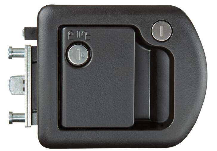 RV Designer Trimark Motorhome Entrance Door Lock with Deadbolt, Black • T507