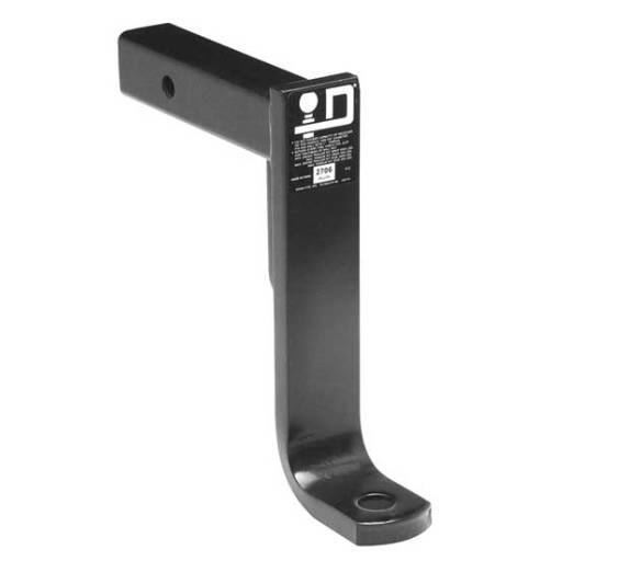 Draw-Tite Trailer Hitch Ball Mount, 3,500 lbs. Capacity, Fits 2 in. Receiver, 11 in. Drop • 2706