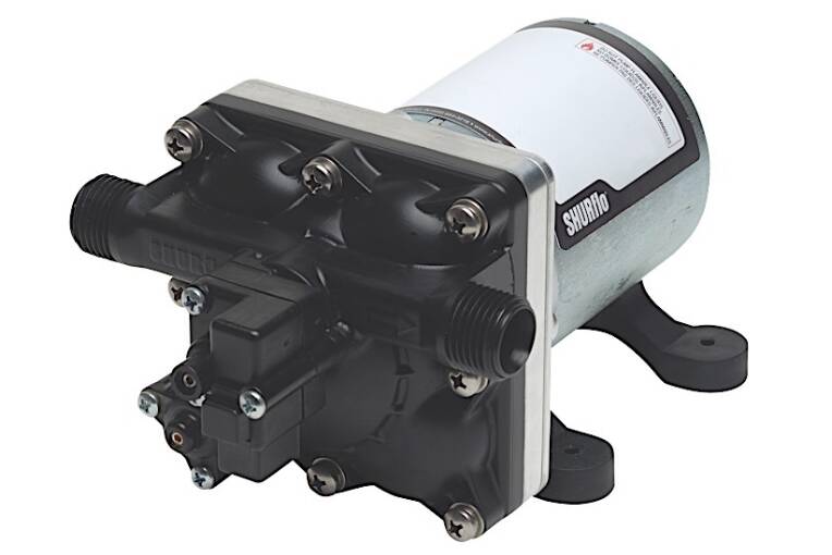 Shurflo Revolution 3.0 GPM 24 VDC 4 Chamber Water Pump • 131-E65