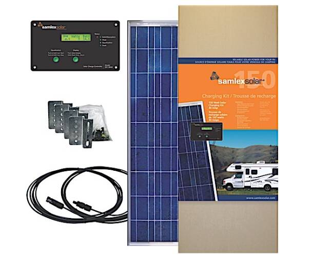 Samlex Solar Charging Kit - 150 Watt • SRV-150-30A