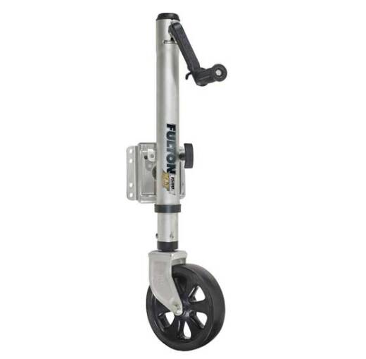 Draw-Tite XLT Marine Trailer Jack, 1,500 lbs. Capacity, Side Wind, Bolt-On Side Mount, 12" • 141133
