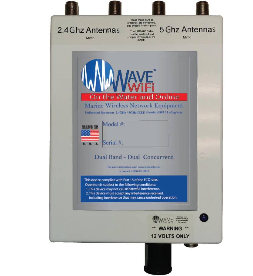 Wave WiFi High Performance Dual Band WiFi Extender • EC-HP DB AC