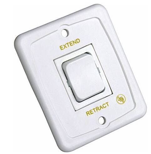 Lippert Solera Power Awning Switch Kit - White • 285499