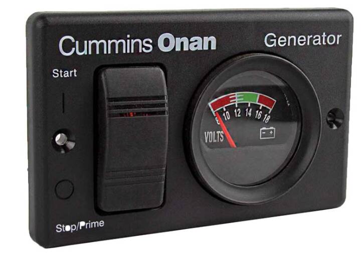 Cummins Onan Control Panel Switch & Volt Meter • 300-5333